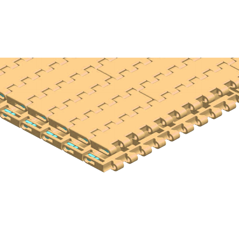 Wholesale Customized 1600 Series 25.4mm Pitch Flat Top Chain Network Plastic Chain for Sale Wholesale Customized 1600 Series 25.4mm Pitch Flat Top Chain Network Plastic Chain for Sale