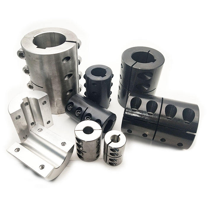 Steel Aluminum 1-1/8 Set Screw Clamping Shaft Collar For Tight Shaft Locking Collars With Solid SIngle or Double Split