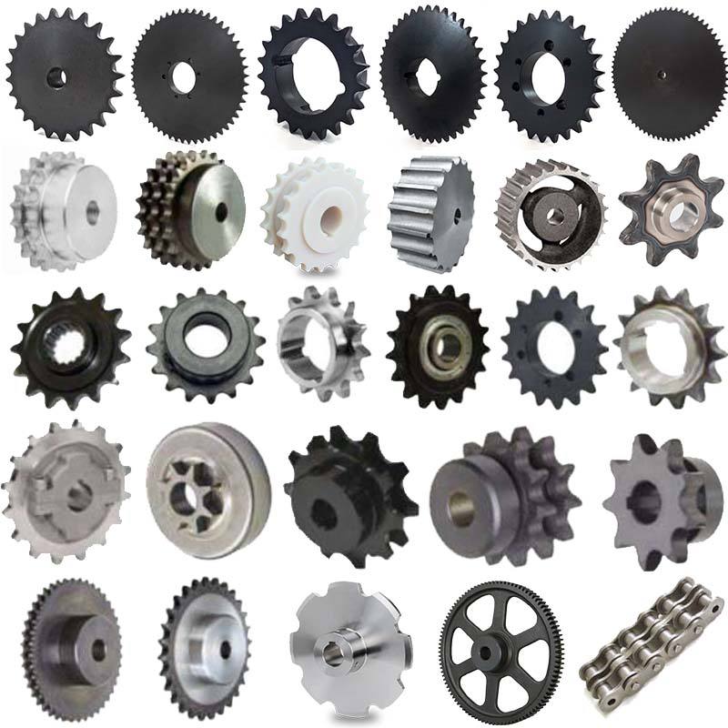 Steel Roller Chain Engineer Class Agricultural Pintle Cast Iron Weld on Hub Finished Bore Idler Bushing Taper Lock Qd Sprocket