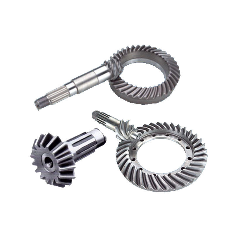 High Precision Spiral Helical Bevel Gear 90 Degree Wear Resistant Arc Equal Diameter Bevel Gear