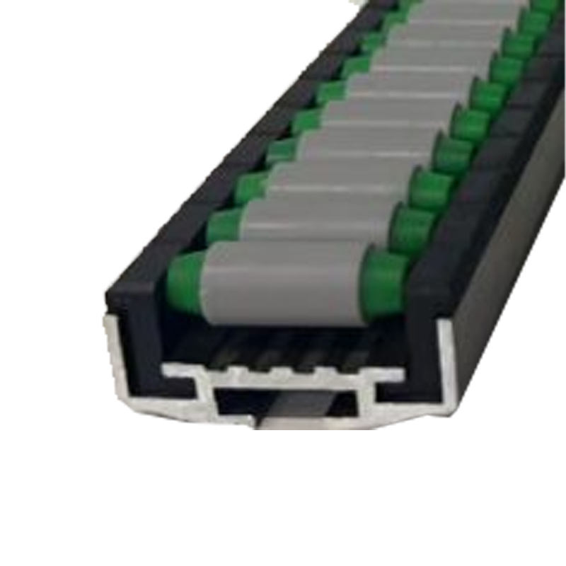 PJ-HL-SGS-LBP TPE Coated Aluminum Alloy Roller Ball Guardrail PJ-HL-SGS-LBP TPE Coated Aluminum Alloy Roller Ball Guardrail