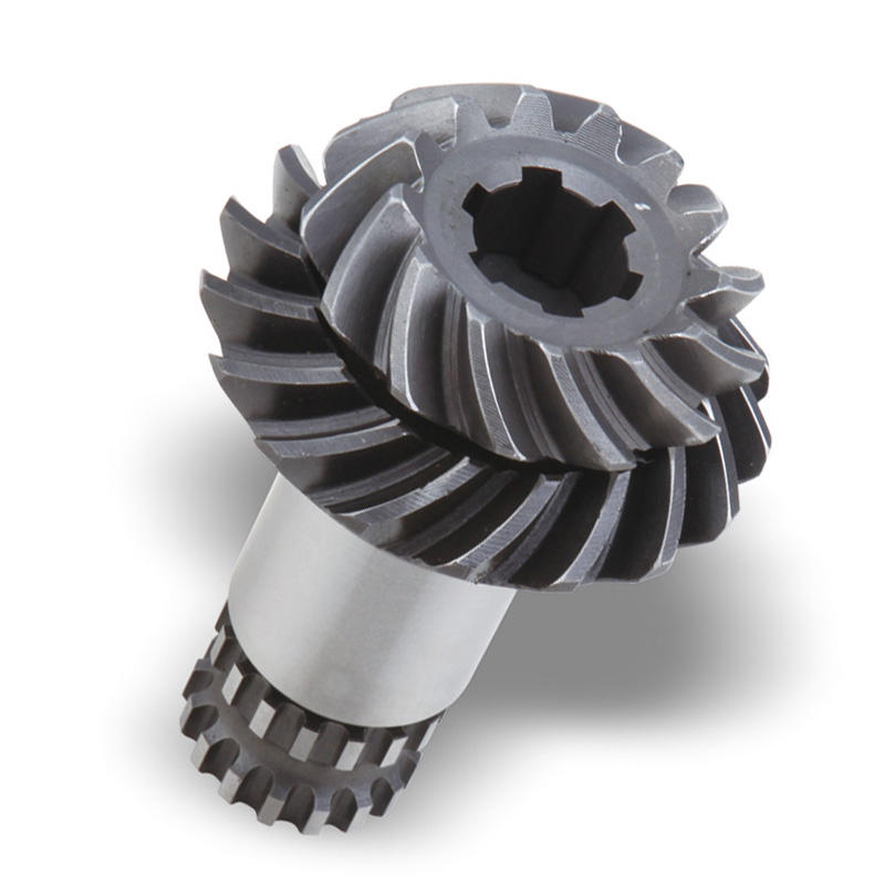 China Manufactures Gear Custom Left Handed differential Wheel Pinion Set Splined Shaft Helical Miter Round Spiral Bevel Gears