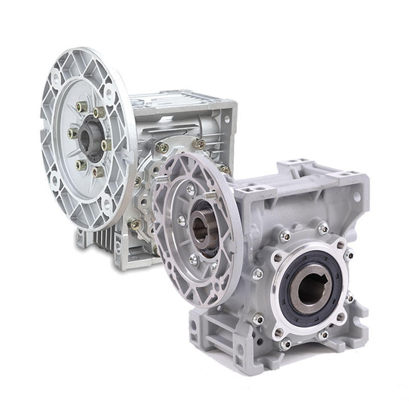RV Worm Gear Electric Motor Speed Reducer with High Quality Drive Power Transmission Nmrv Box Motor 3 Phase Gearbox