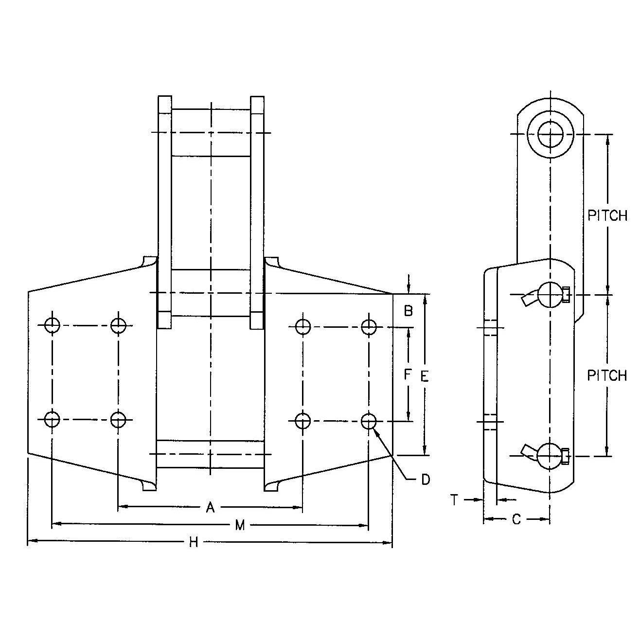 SS857-K44 SS859-K44 SS958-K44* SS864-K443* SS984-K443* SS994-K443* SS Class Bushed Steel Chain With K44 K443 Attachment SS857-K44 SS859-K44 SS958-K44* SS864-K443* SS984-K443* SS994-K443* SS Class Bushed Steel Chain With K44 K443 Attachment