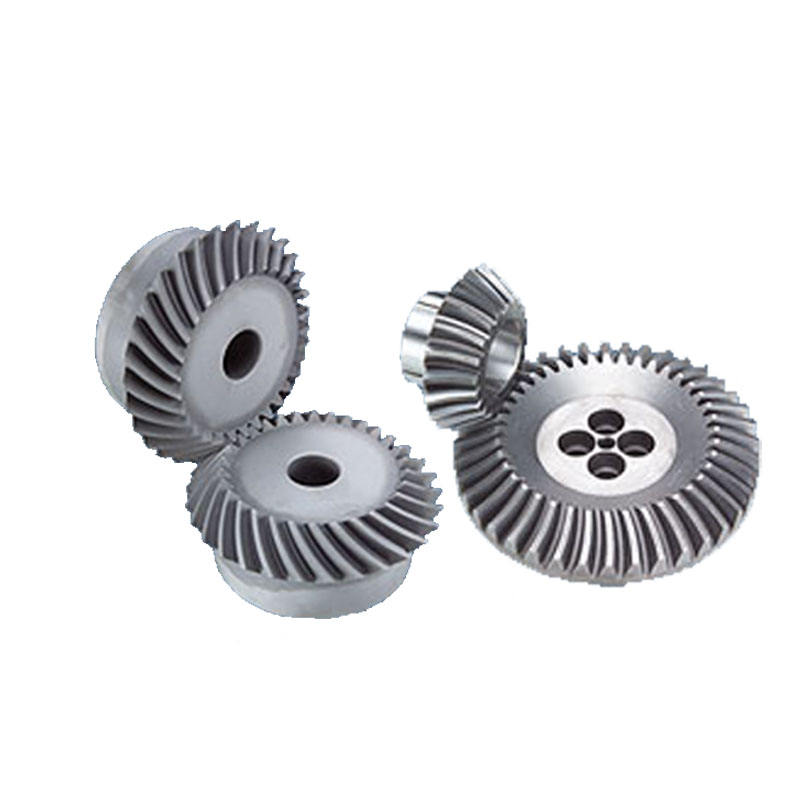 Factory OEM Steel Small Spiral Steel Straight Bevel Gear with Keyway