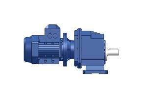 BRC02..P Series Foot Mounted Ground Hardened Helical Gear Reducer