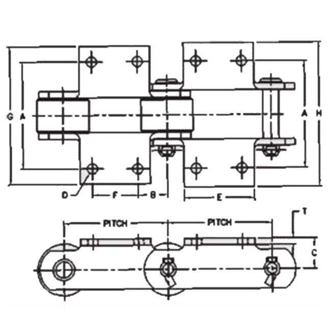SS131-K1 SS131-K2 SS102B-K2 SS111-K2 SS110-K2 SS856-K2 SS150-K2 SS Class Bushed Steel chain with K1 K2 Attachment SS131-K1 SS131-K2 SS102B-K2 SS111-K2 SS110-K2 SS856-K2 SS150-K2 SS Class Bushed Steel chain with K1 K2 Attachment