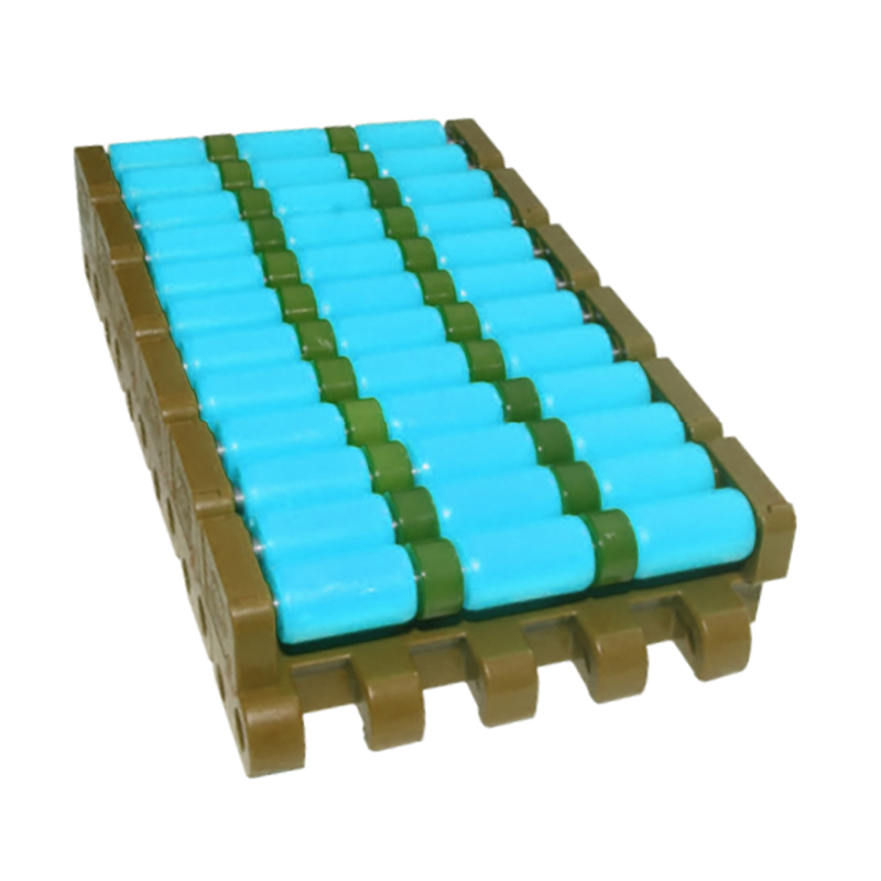 Promotional Various 1005 Series 25.4mm Pitch Rubber Surface Plastic Chain for Sale