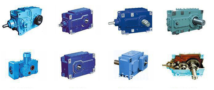 H/m Series Heavy Duty Transmission Horizontal Vertical Gearbox Parallel Hollow Shaft Helical Bevel Gear Unit Reducer Gear Box