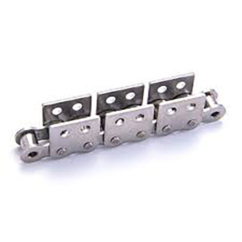 SS08A SS40 Customized Stainless Steel Short Pitch Conveyor Chain with Attachment WSA1&WSA2&WSK1&WSK2 and Sprockets in Steel