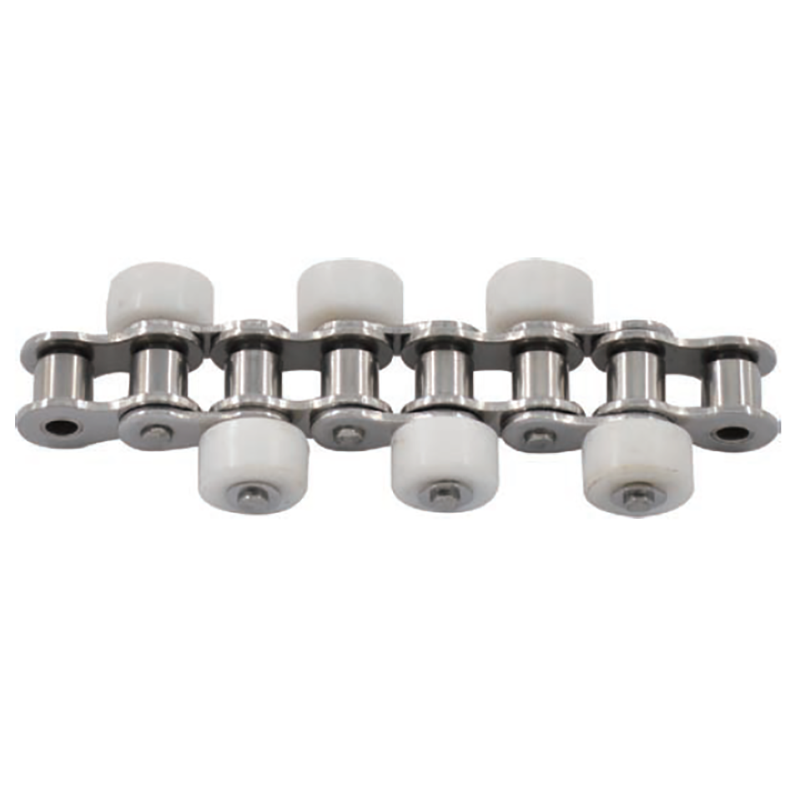 SSSR60 Stainless Steel Short Pitch Roller Conveyor Chain with Side Mounted Large Roller and Sprockets in Steel SSSR60 Stainless Steel Short Pitch Roller Conveyor Chain with Side Mounted Large Roller and Sprockets in Steel