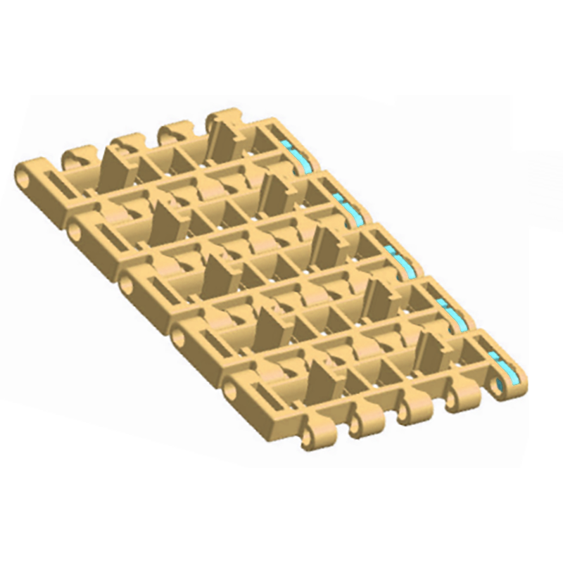 Promotional Various 1500 Series 25.4mm Pitch Hollow Chain Mesh Plastic Chain for Sale