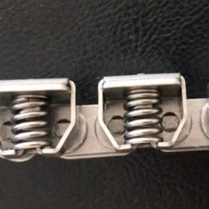 08B1GC-D Stainless Steel Clamp Roller Chain for Film Label Conveying with Clamp Extra Plastic (D-type)