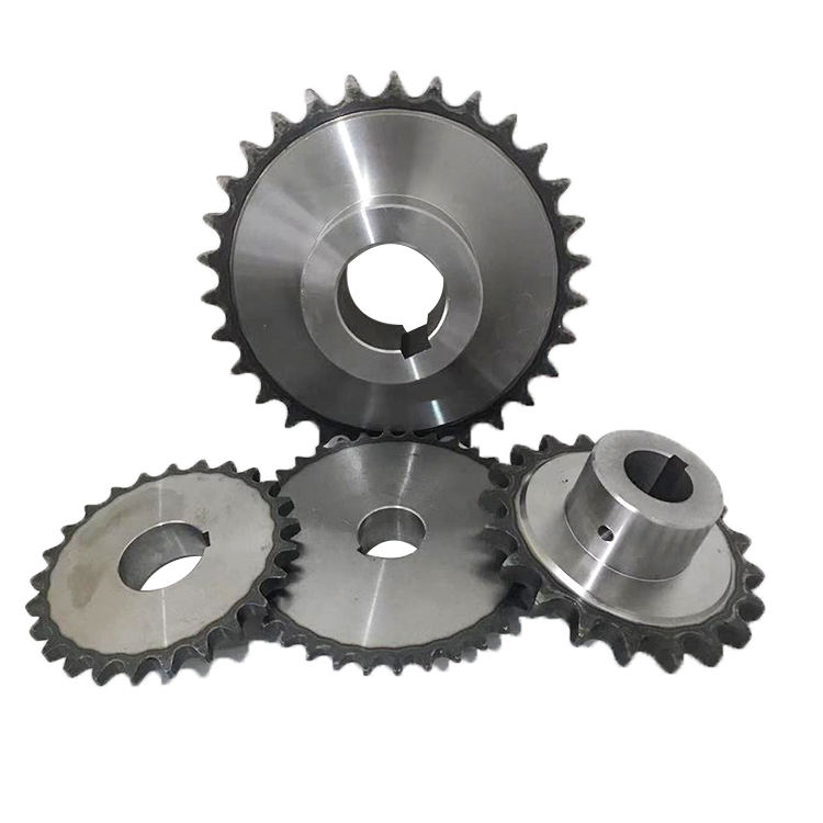 Steel Roller Chain Engineer Class Agricultural Pintle Cast Iron Weld on Hub Finished Bore Idler Bushing Taper Lock Qd Sprocket