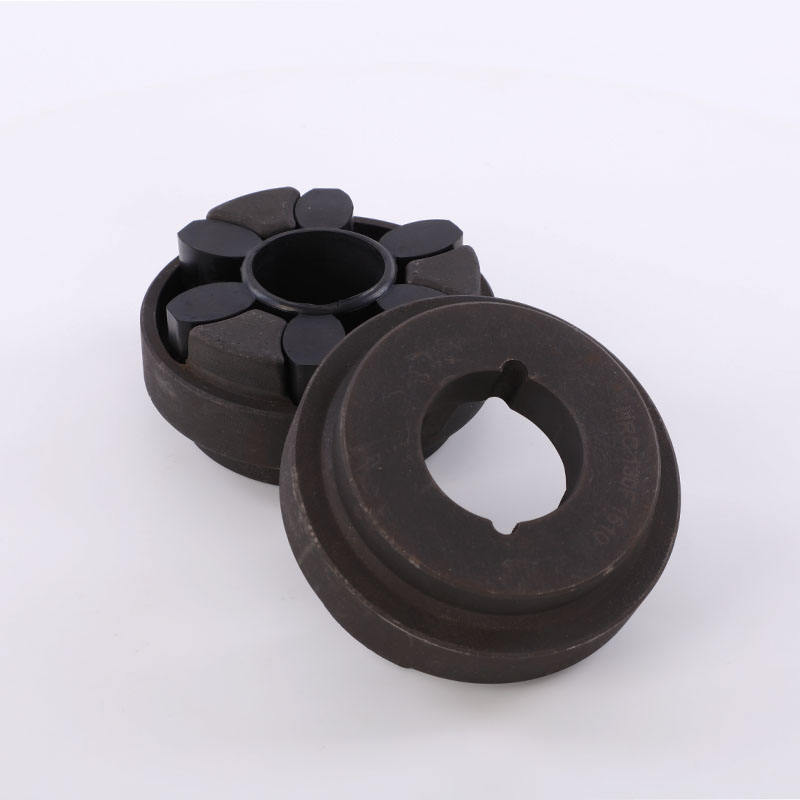 Hl Type Flexible Muff Flange Bush Flexible Elastic Sleeve Oldham Steel Disc Clamp Shaft Rigid Fcl Pin Coupling With Brake WHEEL
