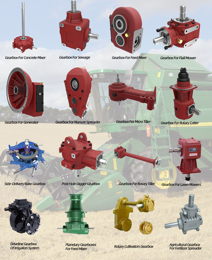Agricultural PHD Heavy Duty Right Angle 540 Pto Auger Tractor 45hp 3 Point Post Hole Digger Gearbox for Replacement Speeco