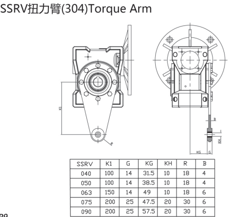 Corrosion Resistant SSRV075 Stainless Steel Gear Wheel Reduction Motor Drive Speed Reducer Worm Gearbox