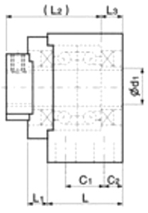 BK Series Flange Nut Mount Ball Screw Bracket for Ball Screw Router BK10 BK12 BK15 BK17 BK20 BK25 BK30 BK35 BK40