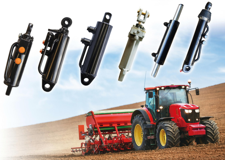 HSG40/20*175-323 Oil Tractor Front Axle Steering Hydraulic Cylinder