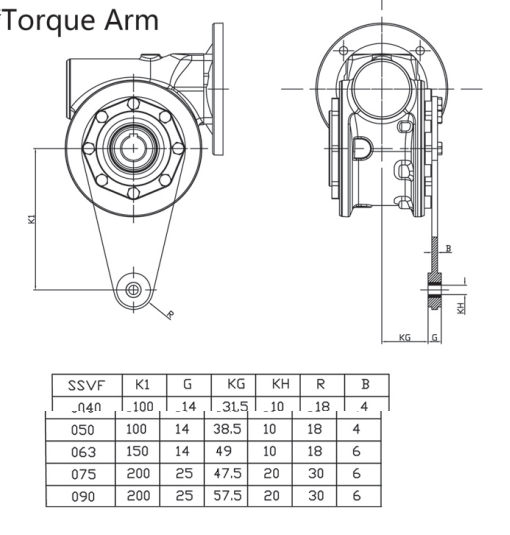 SSVF63 Stainless Steel 304 Speed Gear Reducer Worm Gearbox
