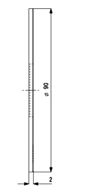 PJ5685-B Silent Circuit Wheel Flange for Plastic Conveyor Chain System