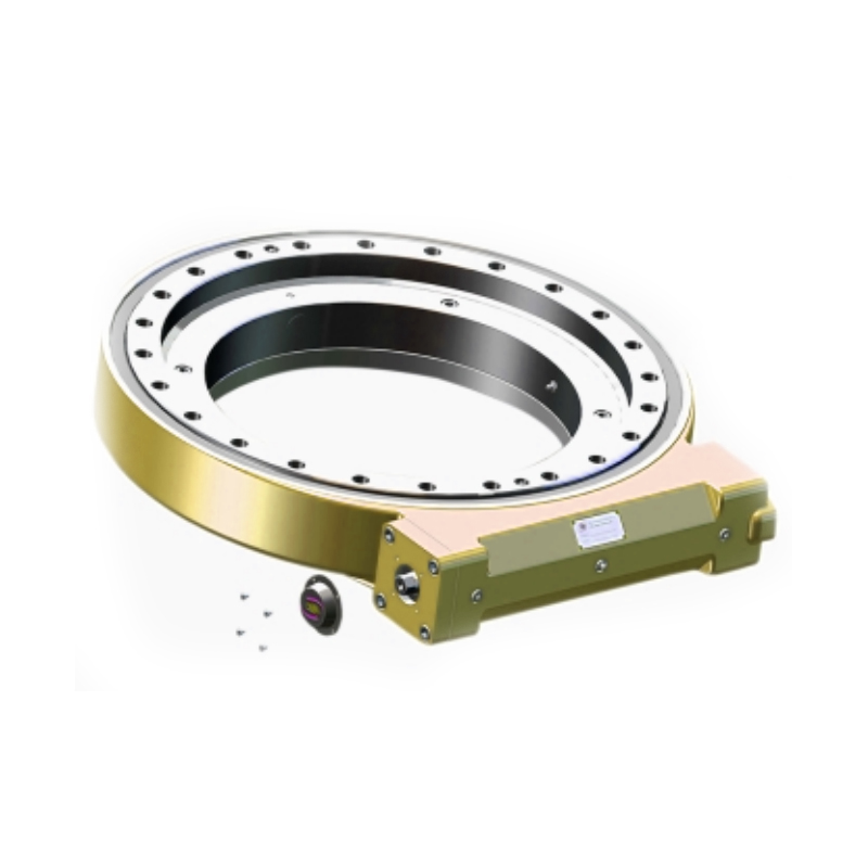 JW25 Ratio 104:1 Slewing Drive Gearbox Worm Gear Slew Drive for Beam Carrier Fog Cannon