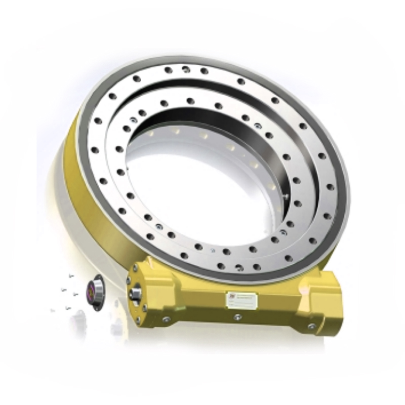 JE17 Ratio 104:1 Slewing Drive Gearbox Reducer Worm Gear Slew Drive