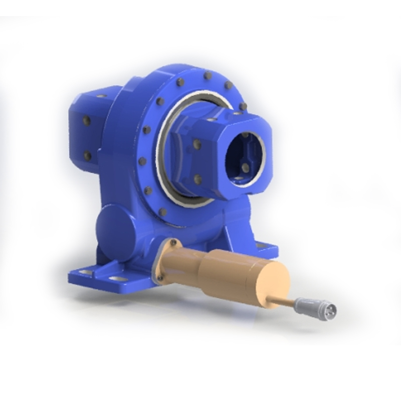 JM6 Series Ratio 418:1 Solar Energy Tracking Worm Gear Planetary Motor Slewing Drive Gearbox Reducer