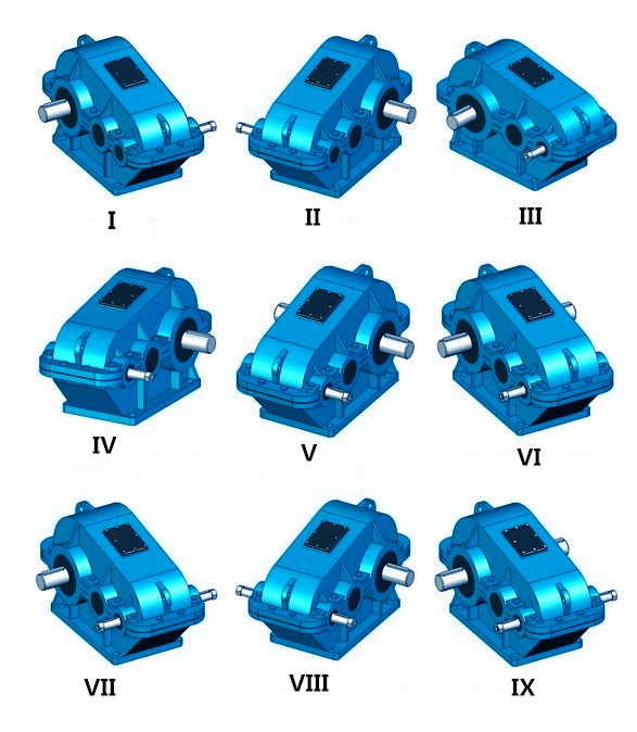 China Factory ZQ JZQ 3000 Rpm Planetary Gearbox Zq650 Bevel Gearbox for Cnc Machine