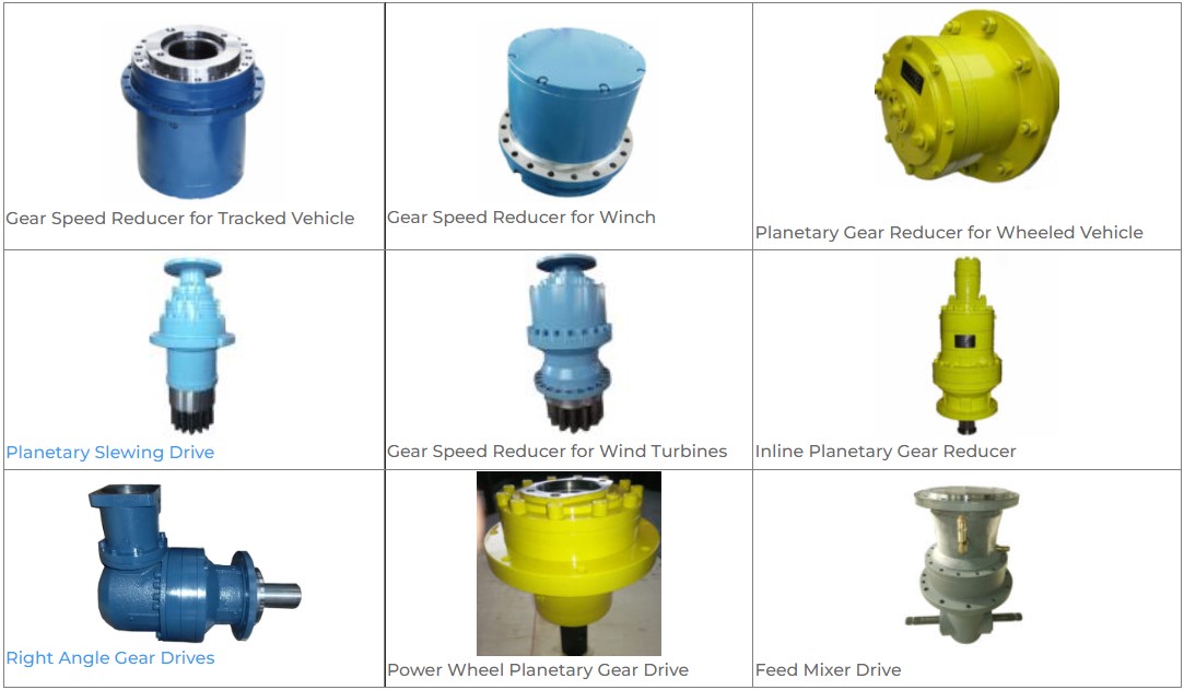 Model 6 Series 3400rpm Planetary Gearbox Replacement of AUBURN (Wheel Drives)