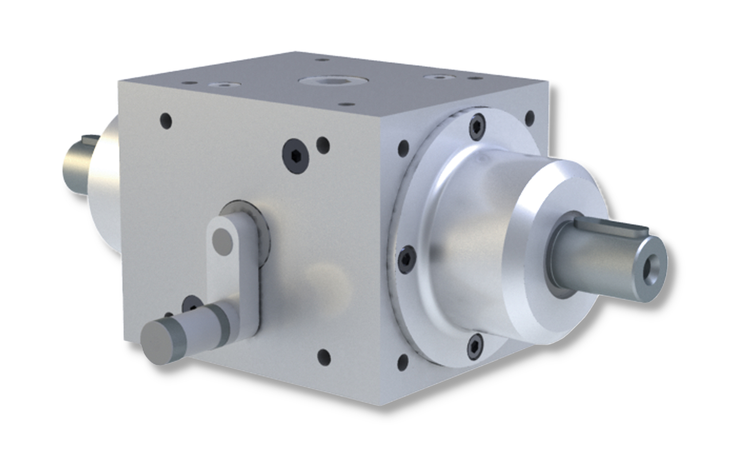 High Precision 90 Degree Right Angle Small Mini Micro Bevel Gearbox