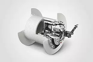 GFW Series Winch Gears Planetary Gearbox Replacement of Bosch Rexroth GFB09T2 GFB17T2 GFB17T3 GFB24T3 GFB26T2 GFB36T3 GFB40T2