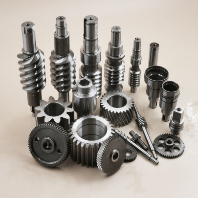 Customized Worm Gear Accessories Secondary Enveloping Arc Tooth Involute brass Other Gear Worm Gears