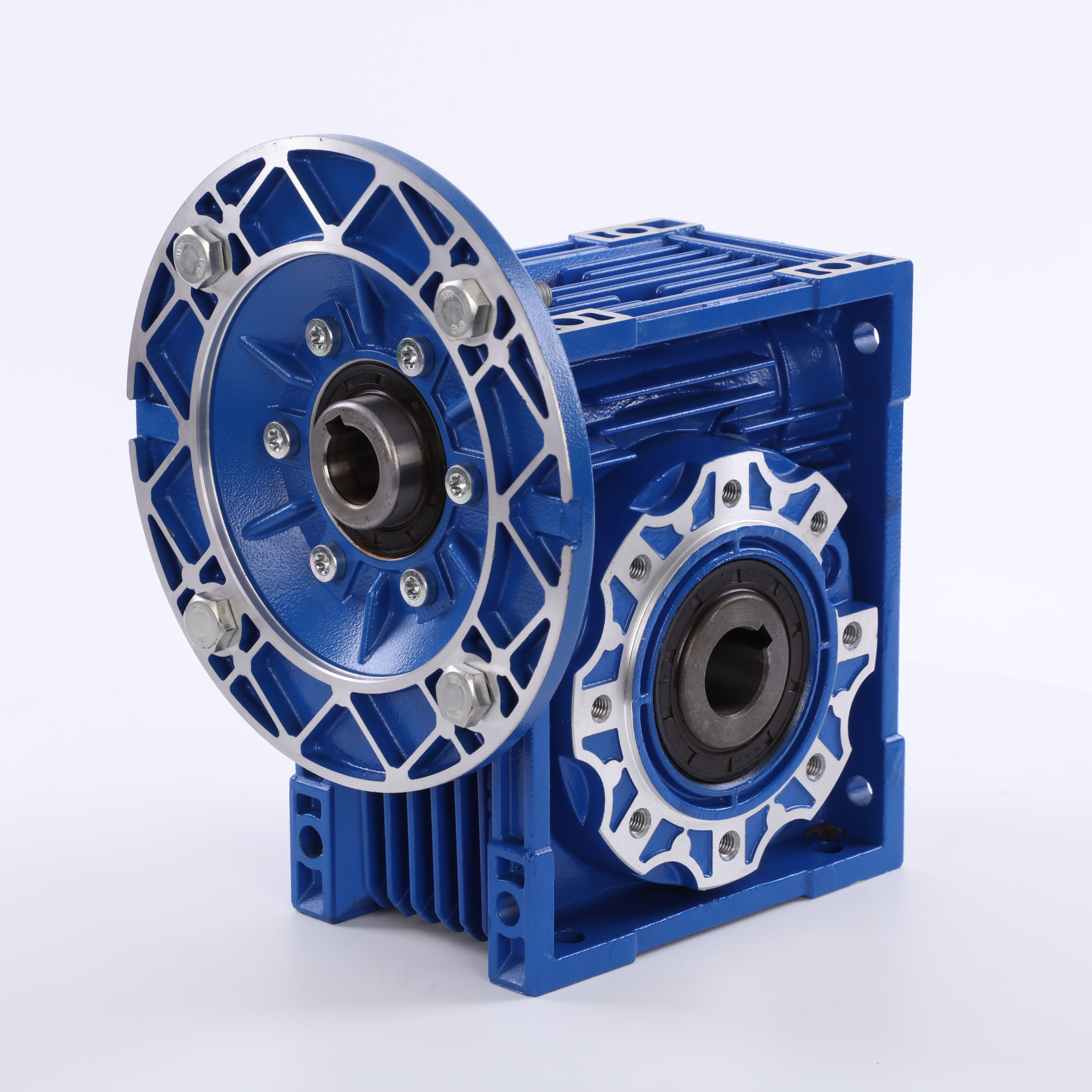NMRV Series 1 50 Ratio Speed Reducer Gearbox Worm Gear Reducer Power Transmission Reduction Gearbox