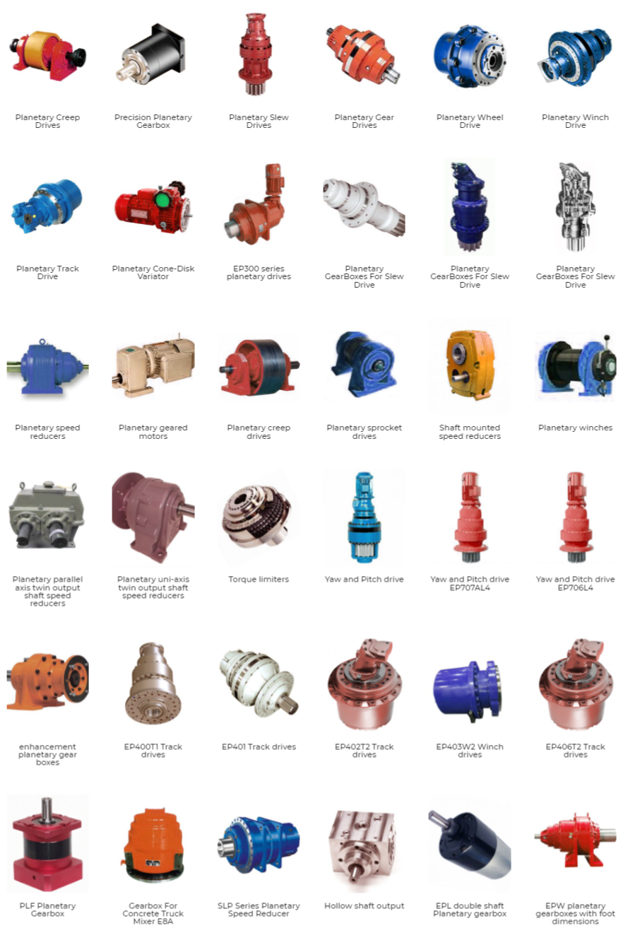 Slew Drive Gear Box Wind Turbines Hydraulic Swing Drive Motor Yaw Pitch Planetary Reducer Gearbox