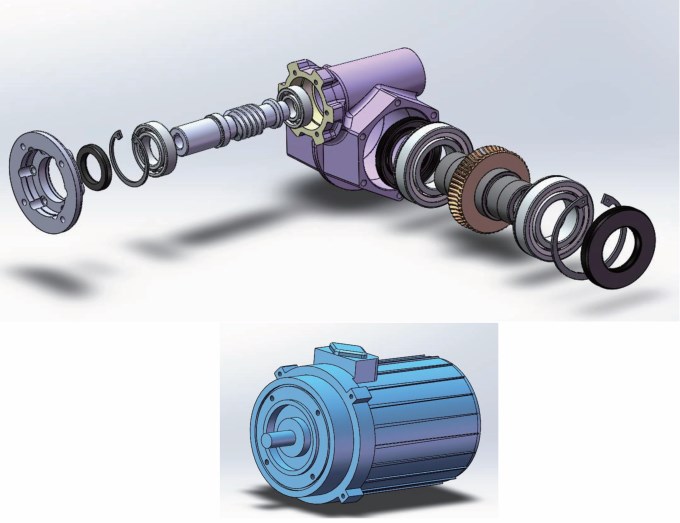 XRV/MRV050 Series Worm Gear Reducer Car Washing Gearbox for Automatic Car Wash Machine with IP67 Motor