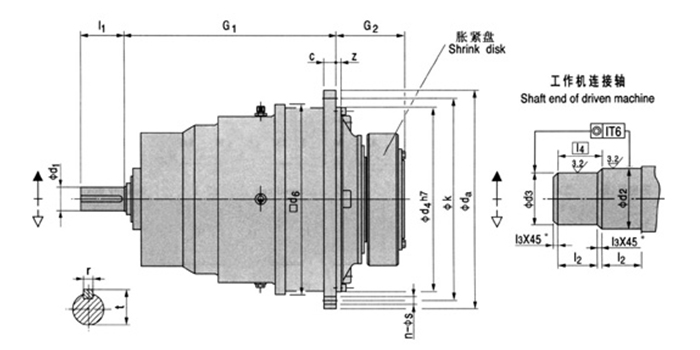 High Torque Precision P Series Right Angle Em-ED-Et-Et Brevini Riduttori Planetary Gearbox