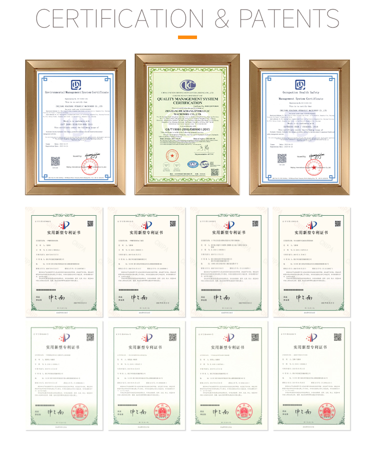 Verified Factory Custom Hydraulic Cylinder for Tractor Industrial Vehicle Hydraulic Piston Cylinder