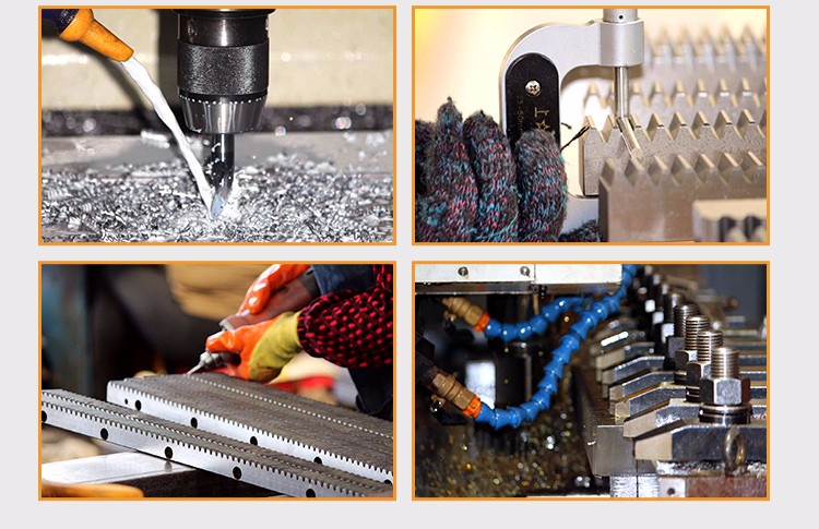 M4 20*26*1018mm PA66 Plastic Gear Rack for Garage Door