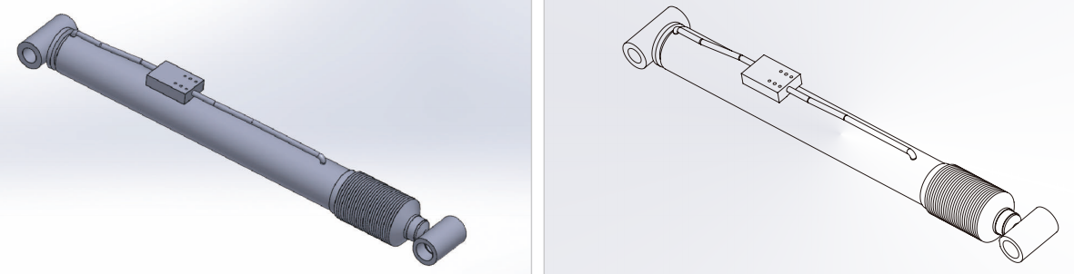 HCYY11112009 Good Quality Professional Factory 100kg Main Boom Extension Hydraulic Cylinder for Aerial Work Vehicles