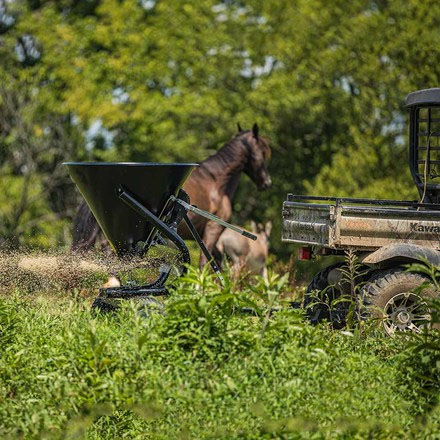 Agricultural EP150 Series 11HP 1:1 Ratio Fertilizer Spreader Gearbox