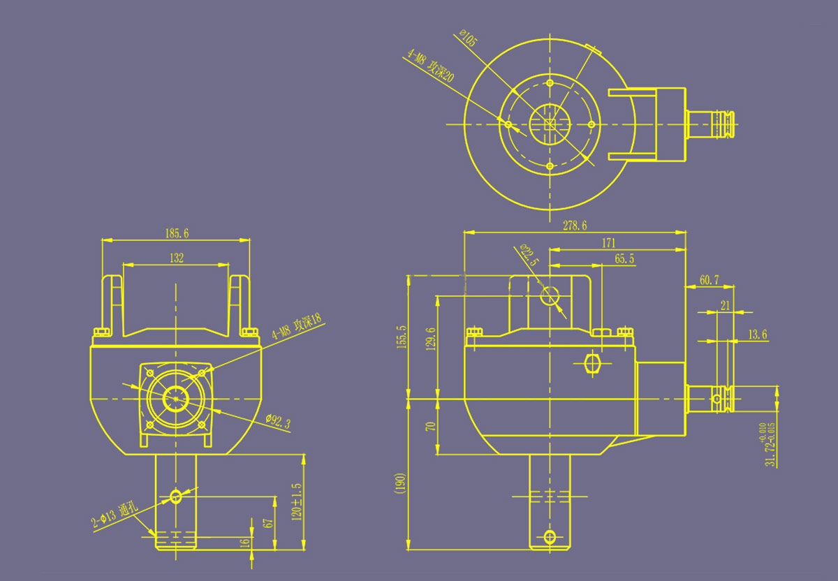 Agricultural PHD Heavy Duty Right Angle 540 Pto Auger Tractor 45hp 3 Point Post Hole Digger Gearbox for Replacement Speeco