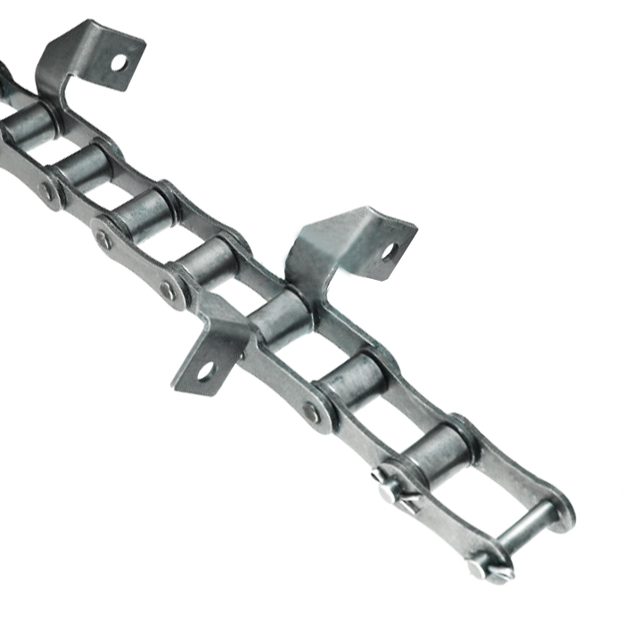 S Type 55VSE 55VSEL 55VSEF1 CA645SE Steel Agricultural Conveyor Roller Chain With Attachment