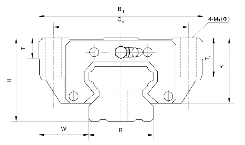 Made in China Superior Quality LG-KL / KT Dimenson Linear Ball Screw of Linear Guideway