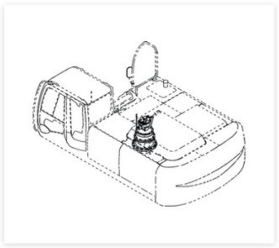 Swing Gearbox Planetary Gear Reduction Reducer for Excavator Fit for Caterpillar E307B