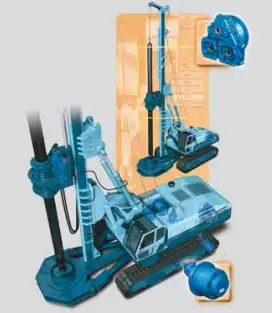 CTD Planetary Gearbox Wheel Drive Replacement of Brevini Riduttori CTD1020 CTD2051 CTD2100 CTD3150 CTD3200 CTD3300 CTD3500