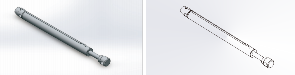 HCYY11112015 Professional Factory 90kg 35MPa Environmental Protection Equipment Telescopic Hydraulic Cylinder for Sale