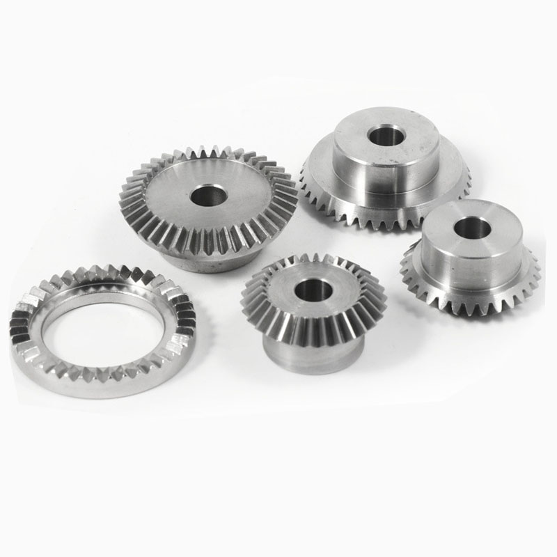 Custom Small Lager Differential Wheel Spline Tooth Aluminum Stainless Steel Brass Plastic Nylon Cylindrical Helical Spur Gear