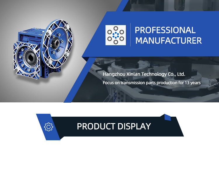 High Precision Quality Nema 23 Worm Gearbox Fenner Worm Gearbox