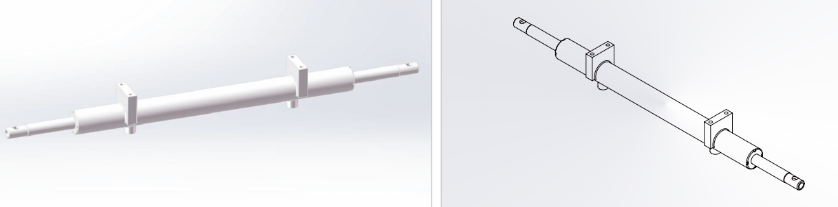 HCYY11112007 Good Quality Professional Factory 7kg Steering Hydraulic Cylinder for Aerial Work Vehicles